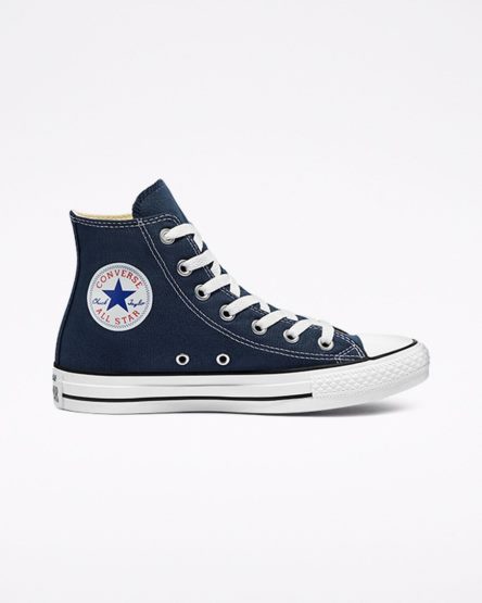 Zapatillas Altas Converse Chuck Taylor All Star Classic Mujer Azul Marino | PE 028E4L